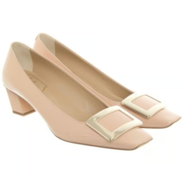 Roger Vivier Patent Leather Pump EU36/US6 Nude - Picture 10 of 11